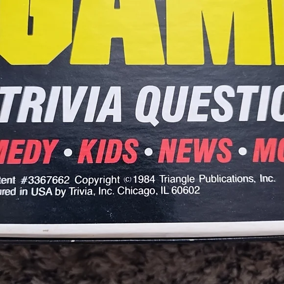 Vtg 1984 TV Guide Trivia Board Game- Complete - Picture 3 of 7